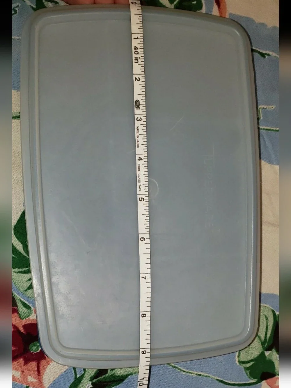 Tupperware vintage blue